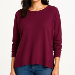 Lucky Brand Purple Long Sleeve Lightweight Sweater Women’s‎ XL